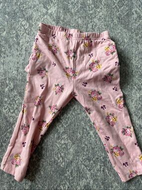 Garanimals Light Pink Floral Baby Leggings